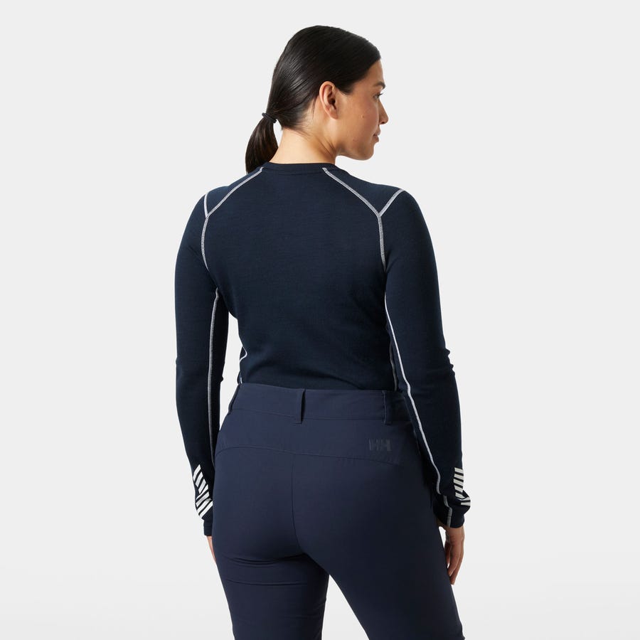 W LIFA MERINO MIDWEIGHT CREW