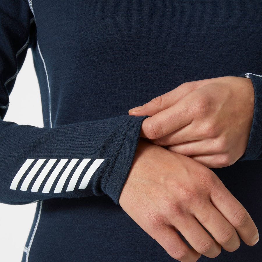 W LIFA MERINO MIDWEIGHT CREW