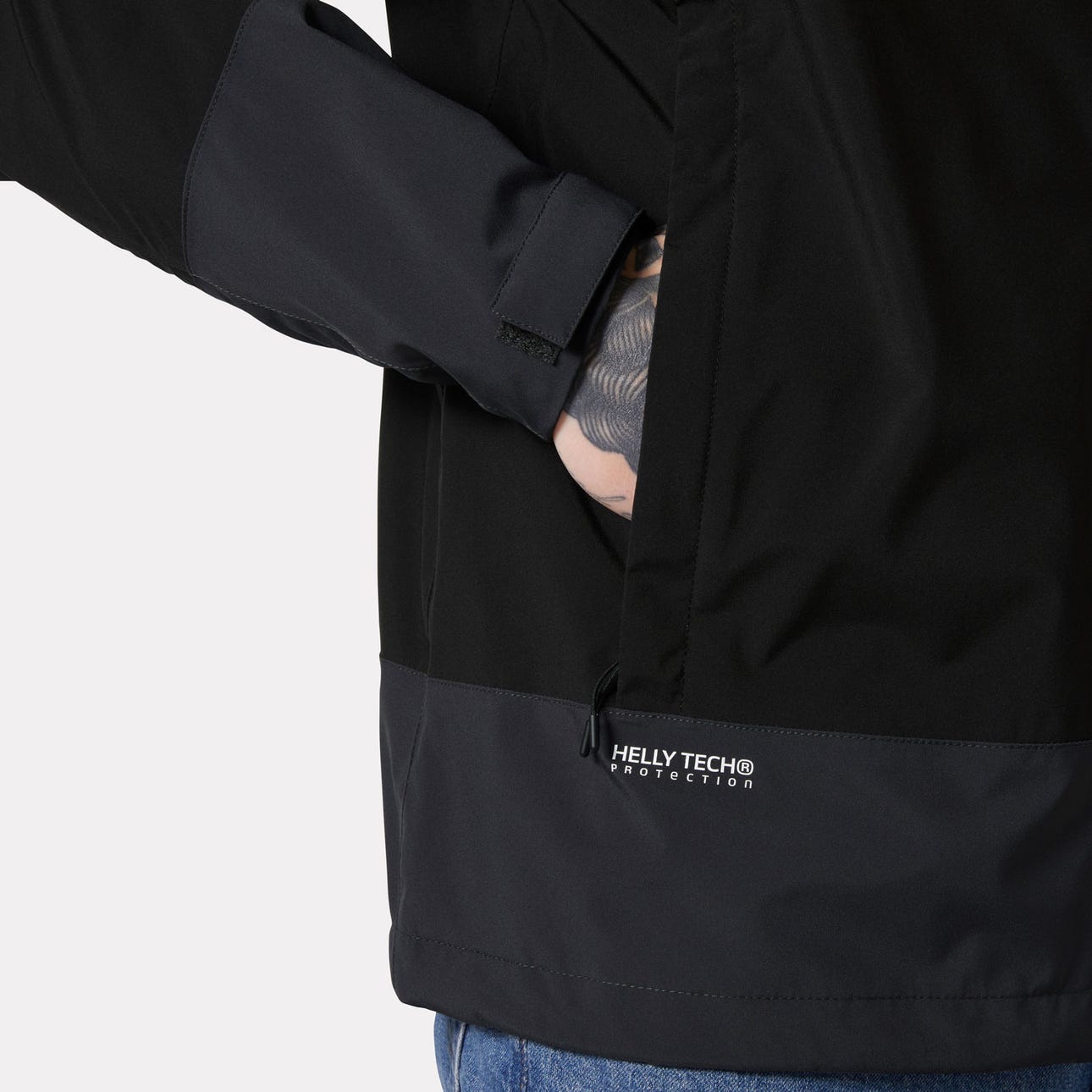 HH BLOCK HOODED JACKET