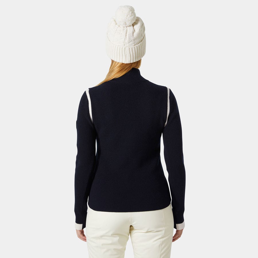 W EDGE KNITTED SWEATER