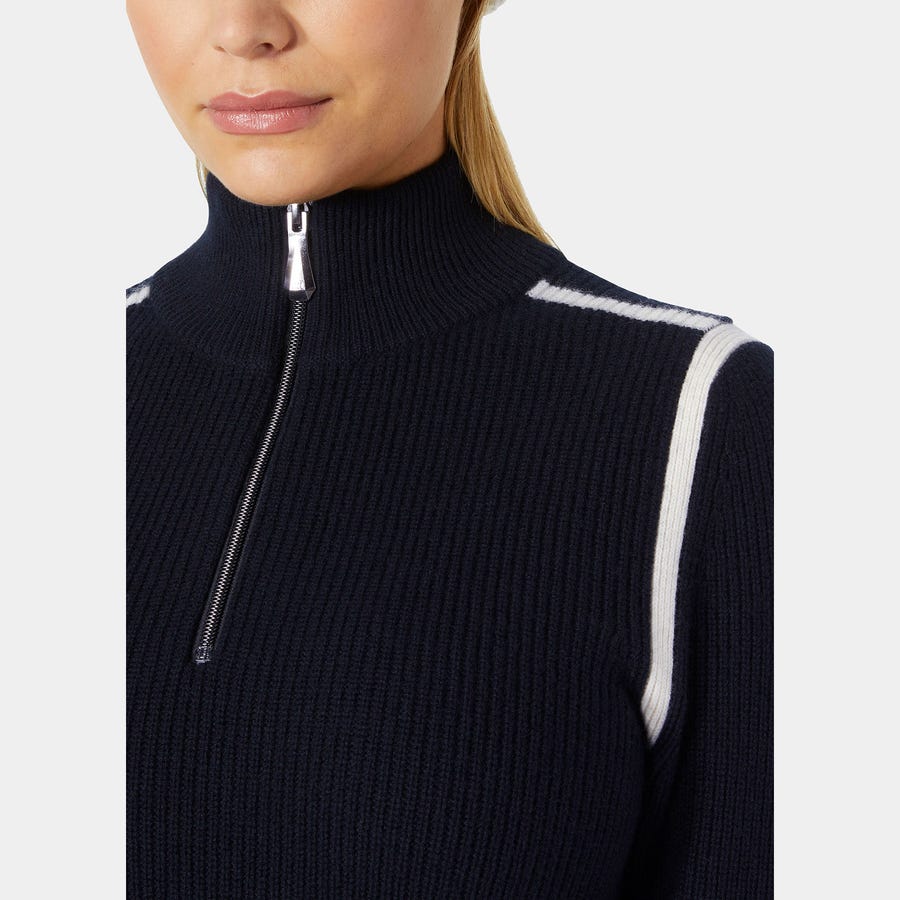 W EDGE KNITTED SWEATER