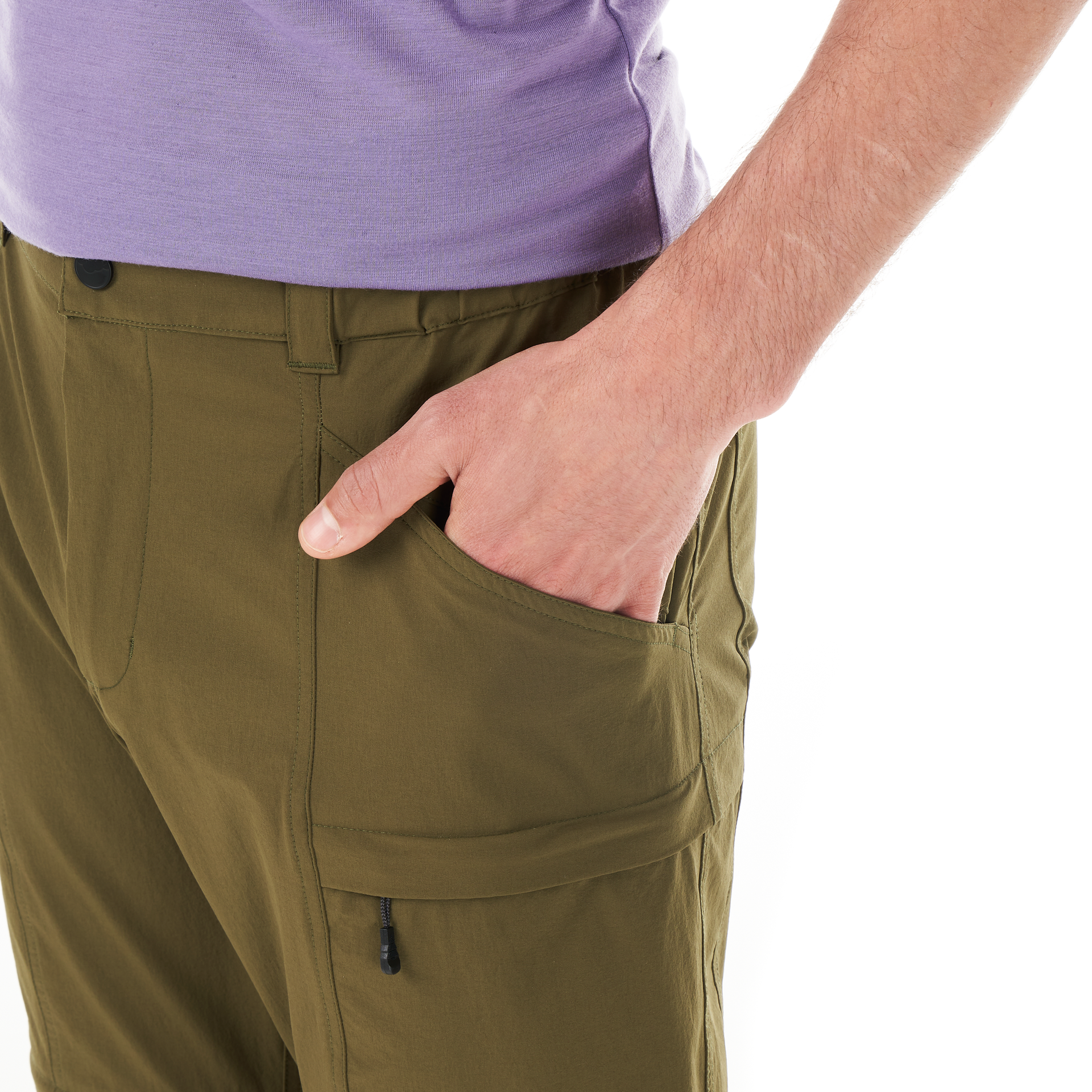 OUTIF 2IN1 STRETCH PANTS