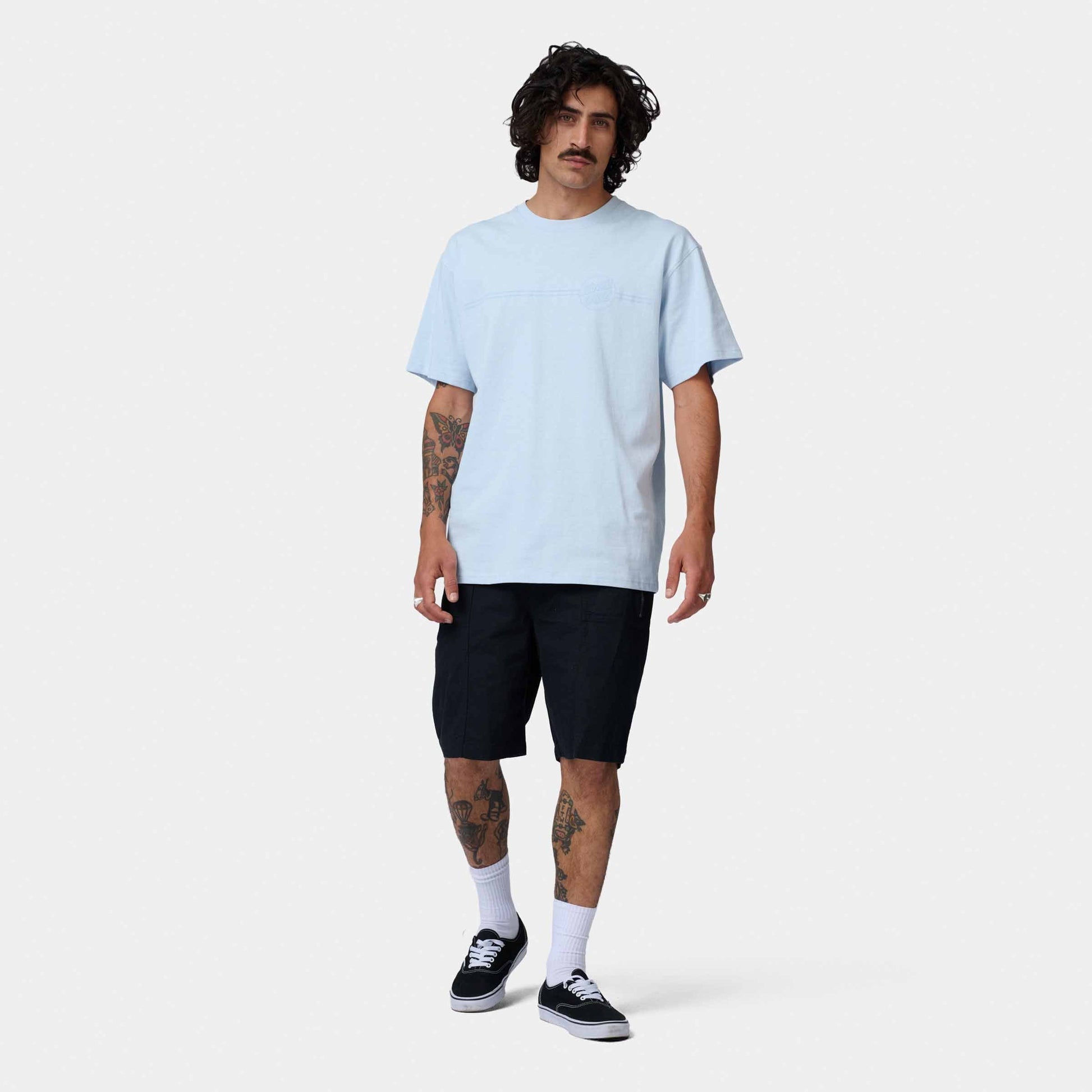 Tonal Opus Dot Stripe T-Shirt