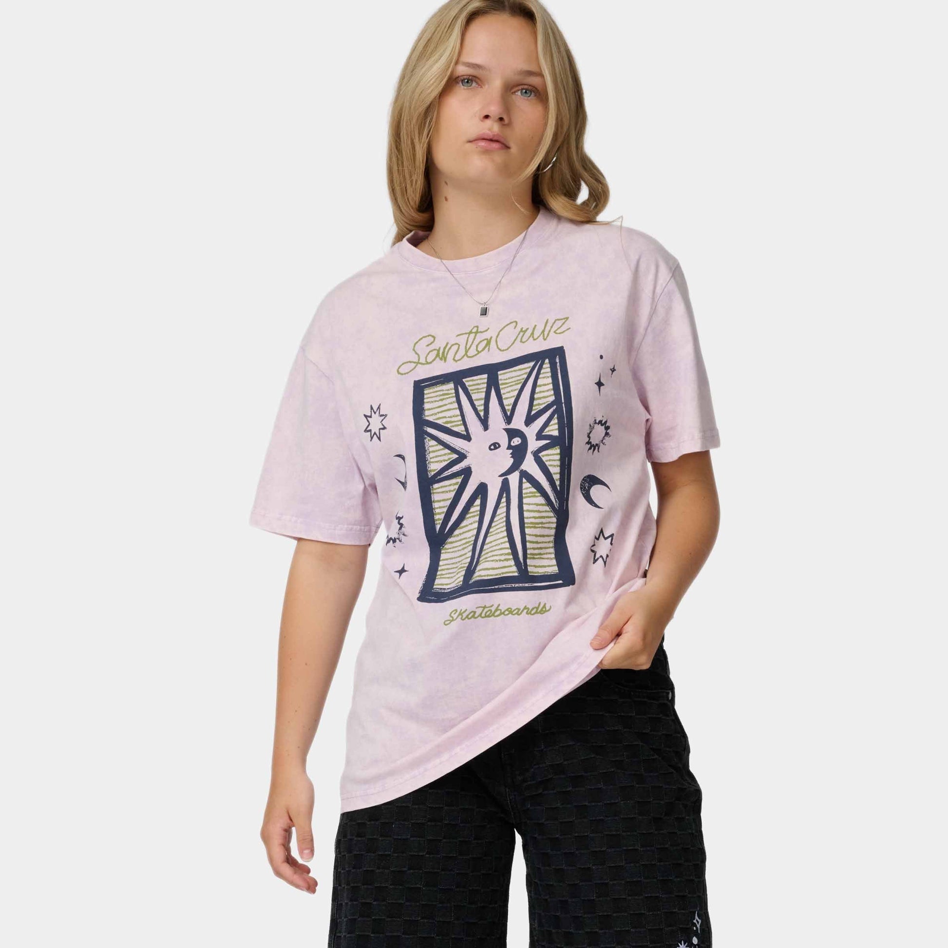 Sun Stamp Script T-Shirt