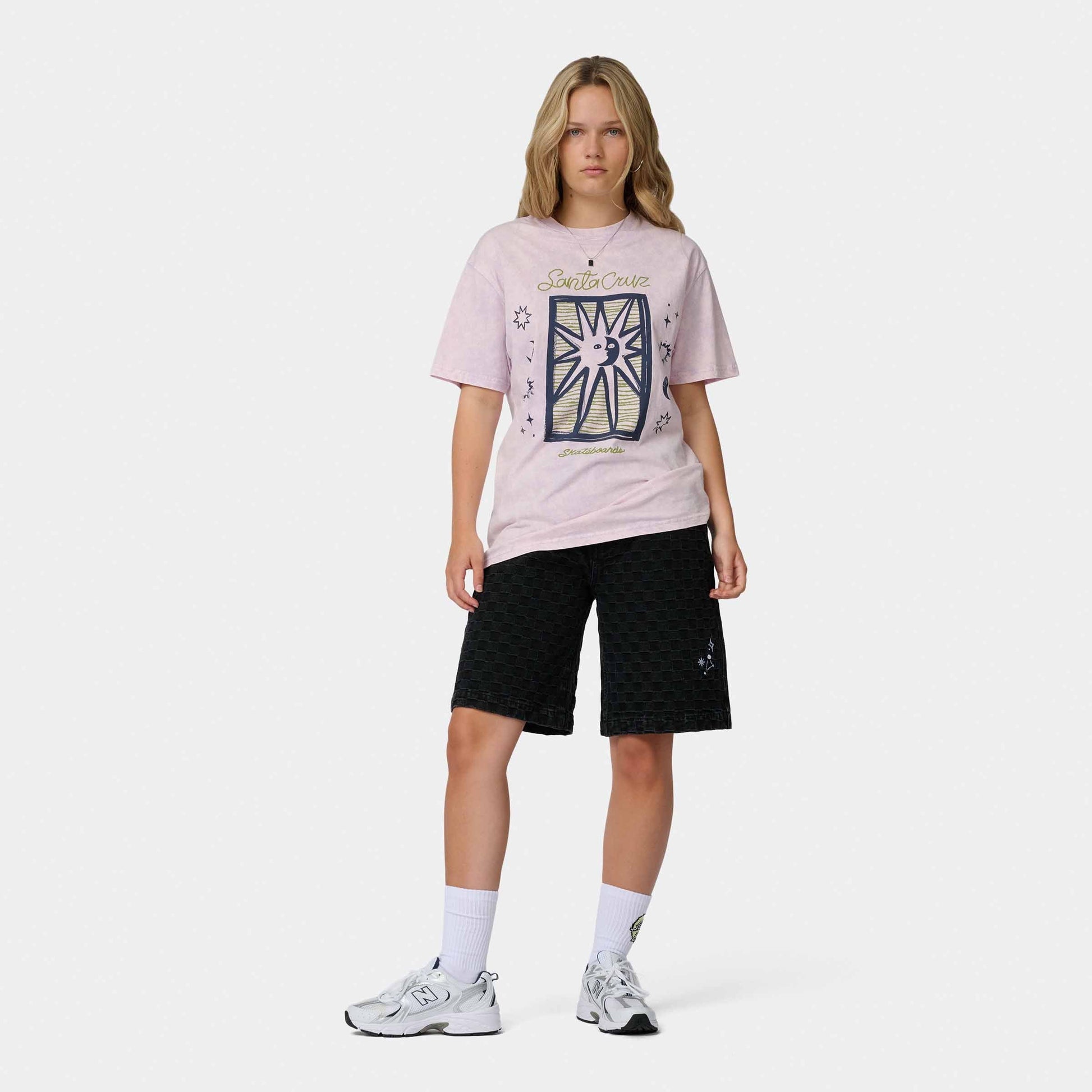 Sun Stamp Script T-Shirt