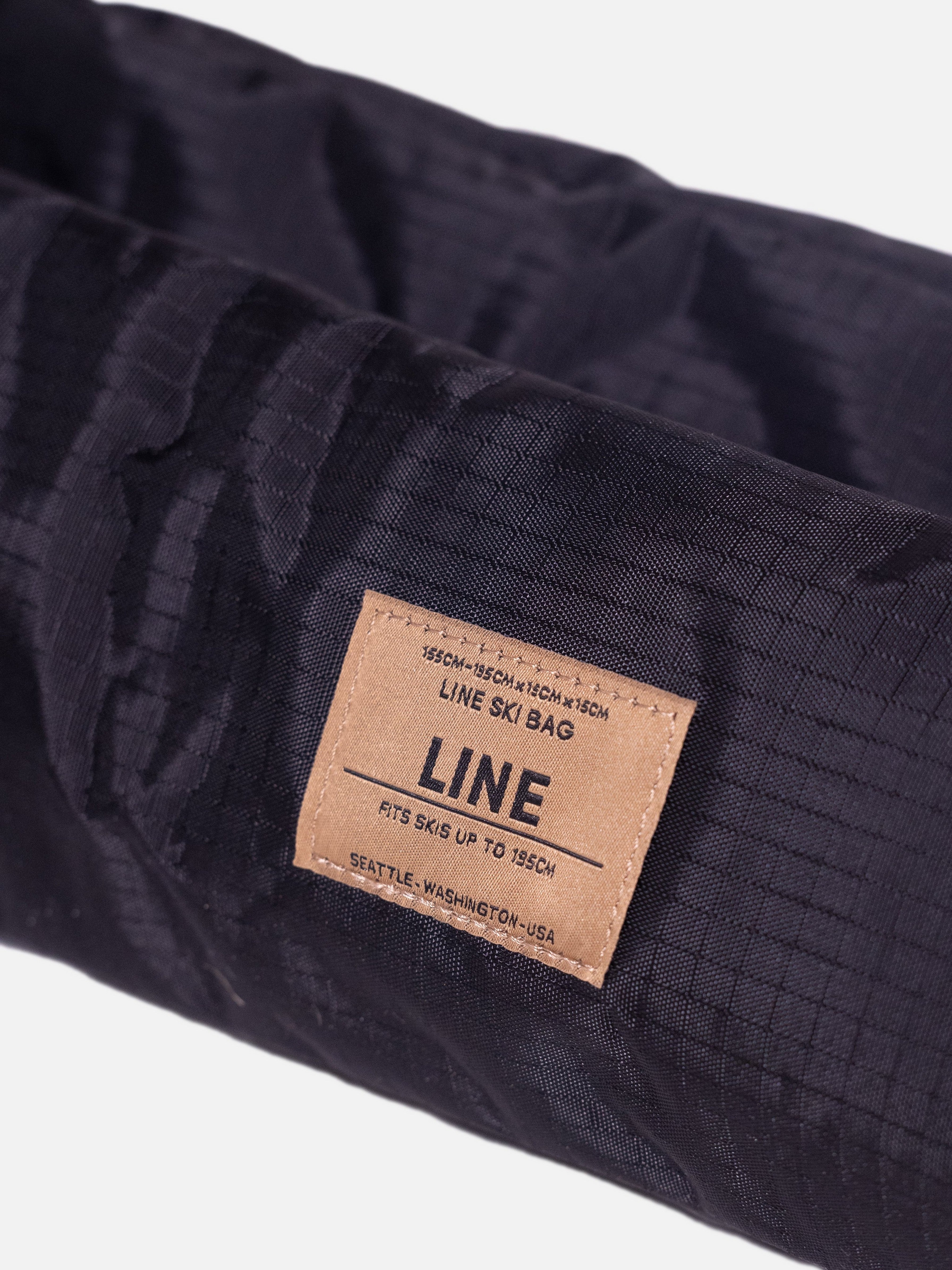 LINE ROLL TOP CARRY SKI BAG black
