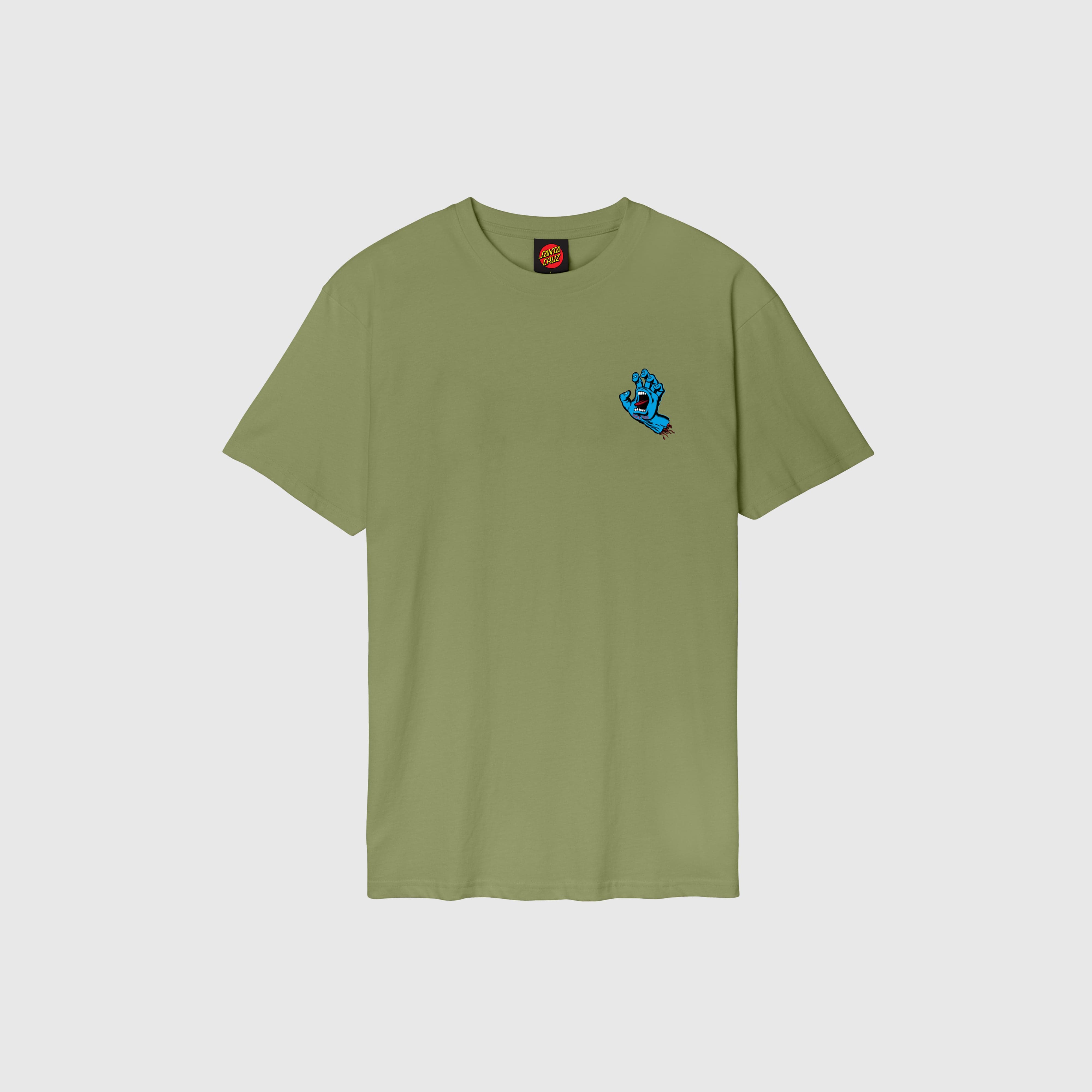 Screaming Hand Chest T-Shirt