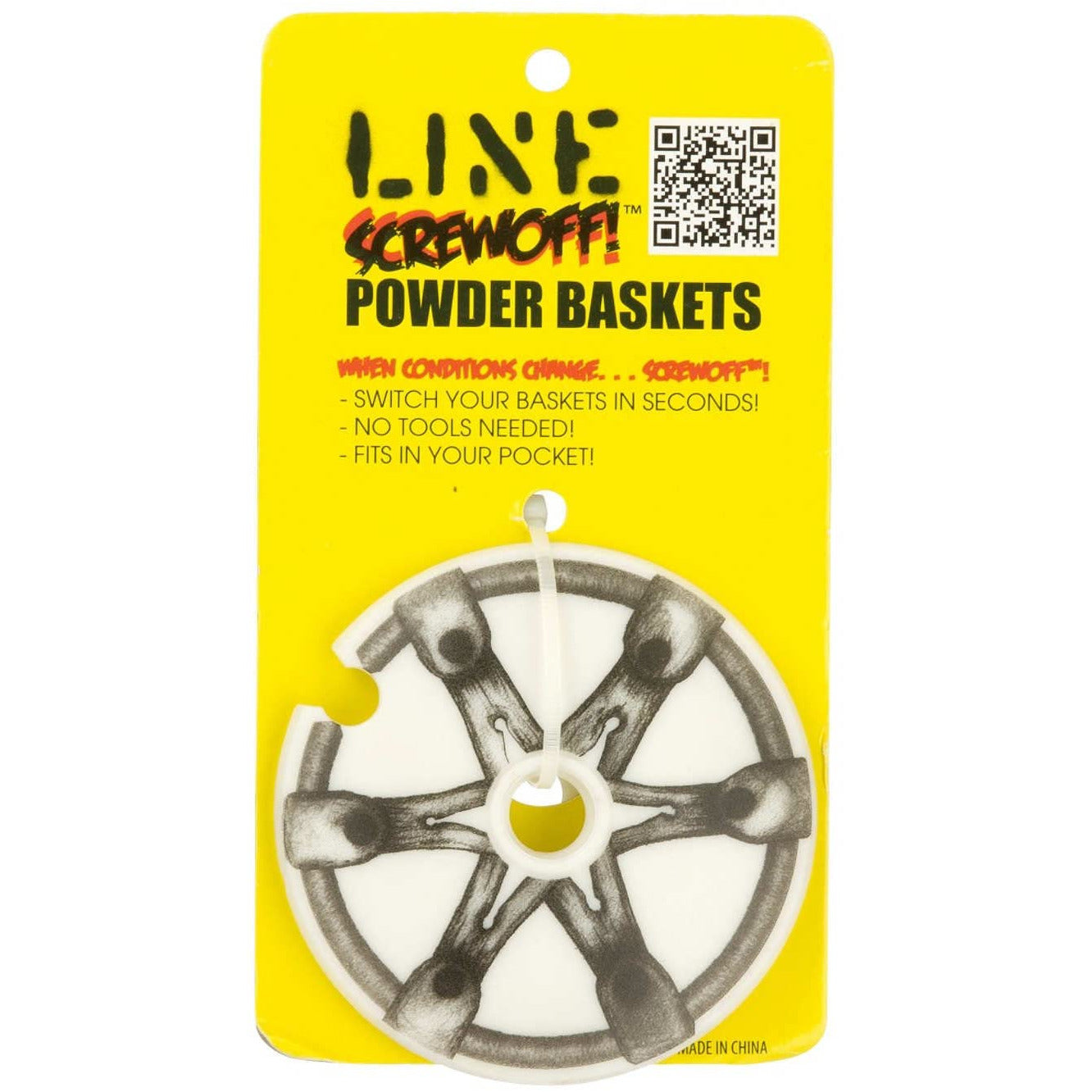 SCREWOFF POWDER BASKET