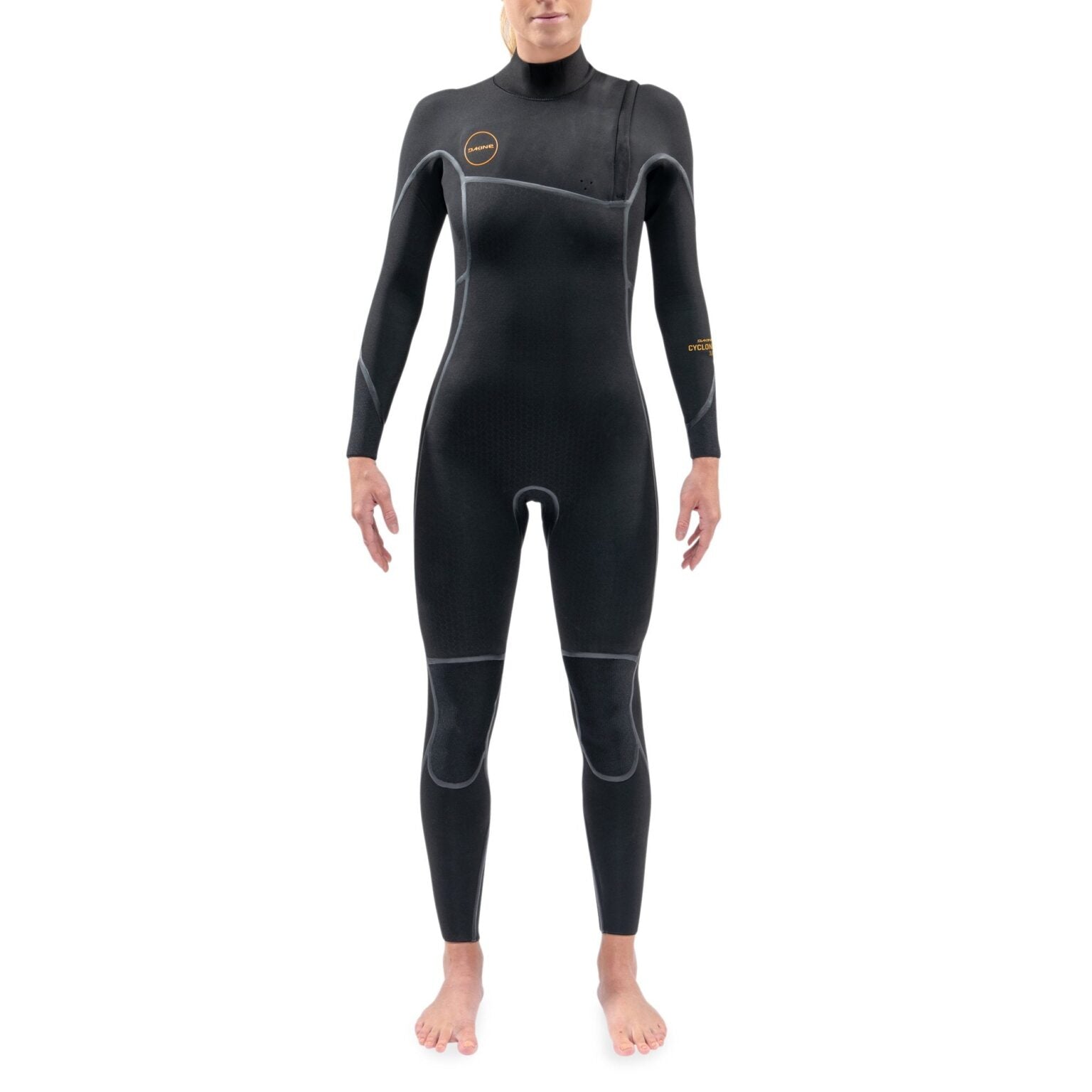 WOMENS CYCLONE ZIP FREE FULL SUIT 4/3MM