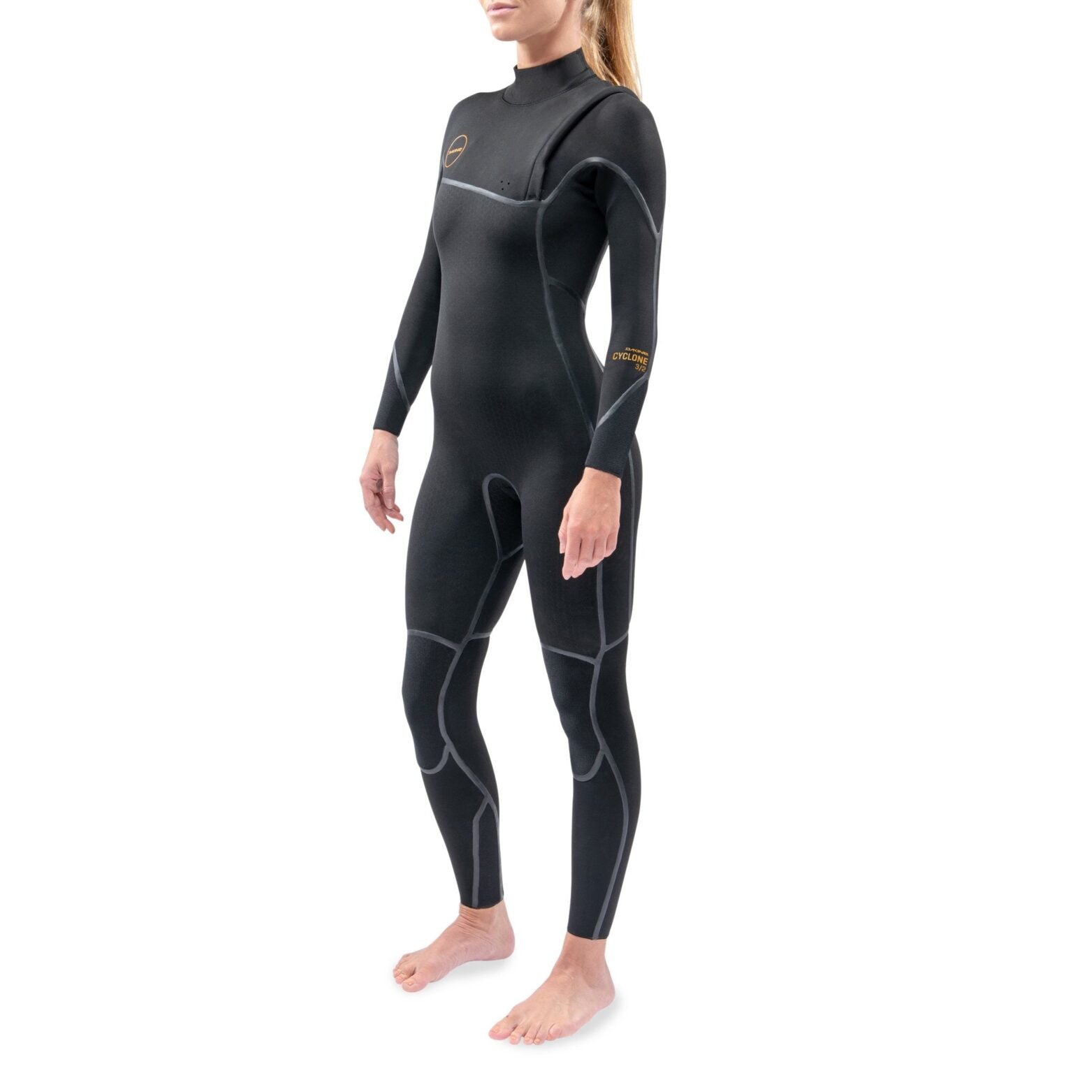 WOMENS CYCLONE ZIP FREE FULL SUIT 4/3MM