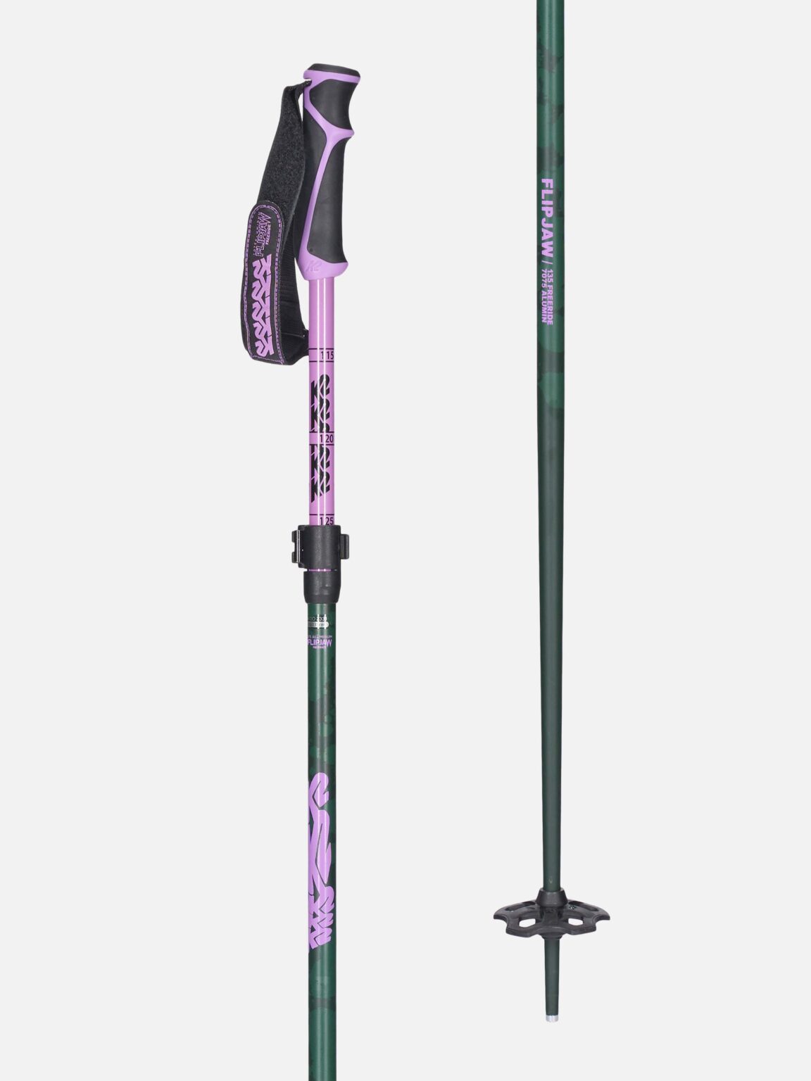 K2 FREERIDE FLIPJAW 135 green